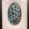 Labradorite stone with Floral engraving 66,84 Ct.