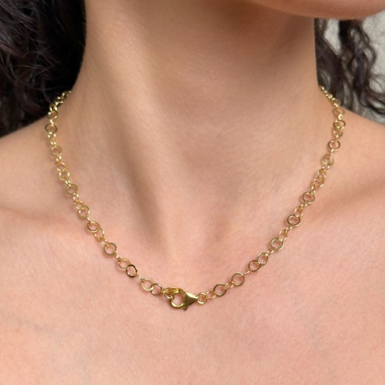 Collier with 1 Conchiglia Spiny Incisa a Rosa