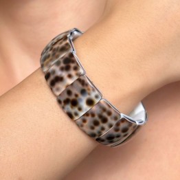 Bracciale su Elastico Conchiglia di Ciprea