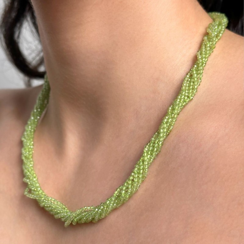 Torchon a 7 Fili di Peridoto