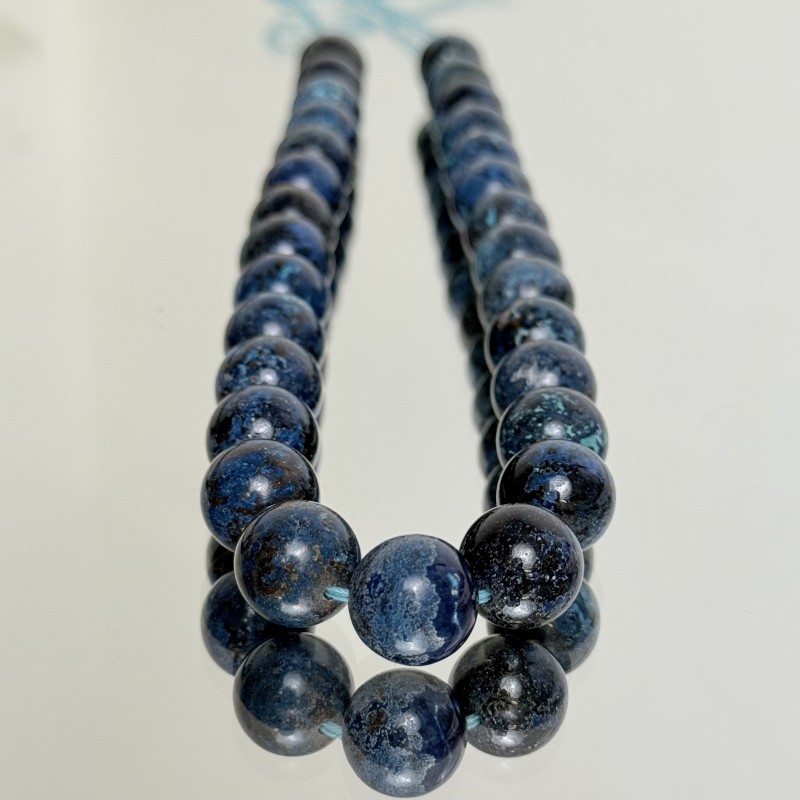 Filo di Crisocolla Sferica Liscia