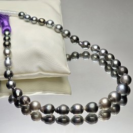 Tahitian Baroque Pearl String ø 8.5/12.2 mm