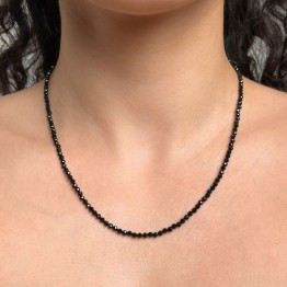 Necklace on Black Spinel Cave