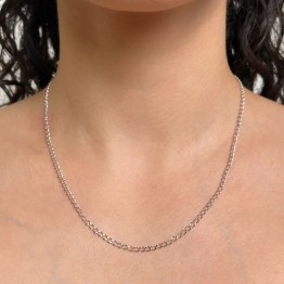 Oval Twist in Silver 925‰