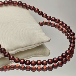 Hessonite Wheat Wire ø 6/7 mm