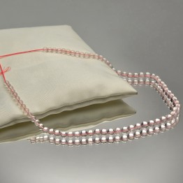 Filo di Quarzo Rosa ø 4,5/9 mm