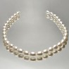 Strand of Pearl White pseudogoccia Ø 8/9 mm