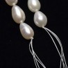 Strand of Pearl White pseudogoccia Ø 8/9 mm