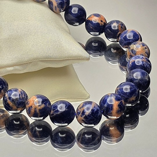 Filo di Sodalite Sferica ø 11,5/12 mm