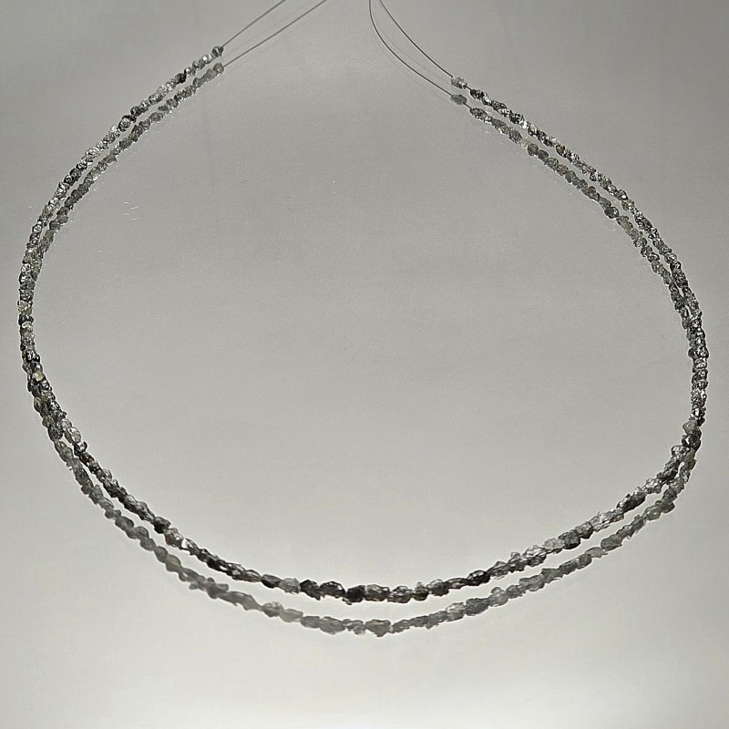 Filo di Diamanti Grigi