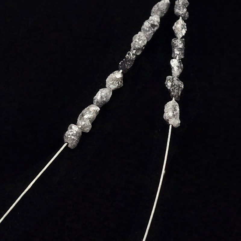 Filo di Diamanti Grigi