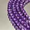 Filo di Quarzo Ametista a Rondella