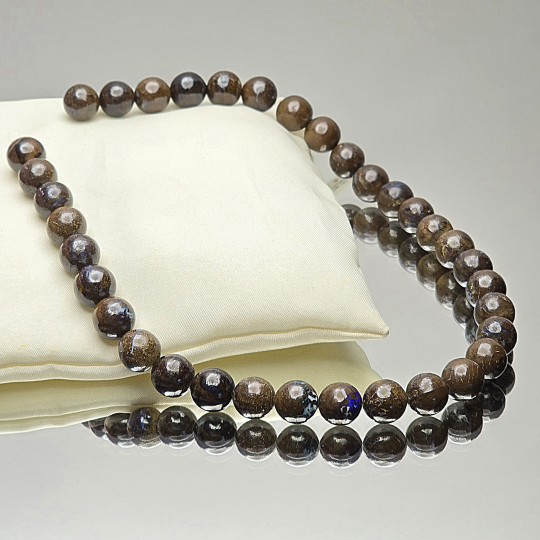 Filo Opale Boulder Australiano Sferico ø 11/11,5 mm