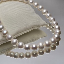 Filo di Perle Semiround ø 8,5/9,5 mm