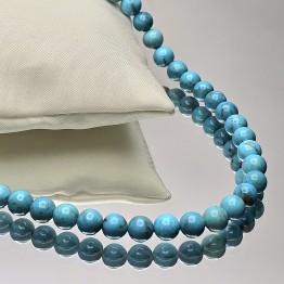 Spherical Natural Turquoise Wire