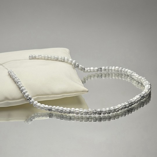 Strand Howlite a Rondellespiculated