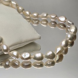 Baroque Pink Pearl Wire Extension ø 9/10 mm