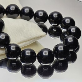 Agata Nera Sferica wire ø 19,5/20 mm