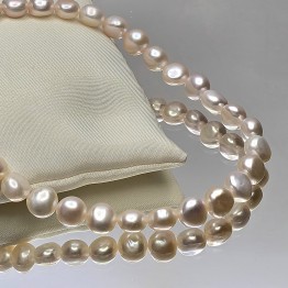 Baroque Pink Pearl Wire ø 9/10 mm