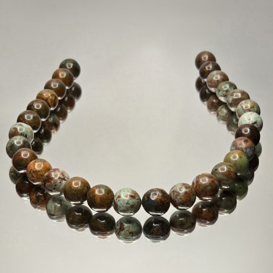 Filo di Serpentino con Matrice Sferico Liscio ø 13,5/14 mm