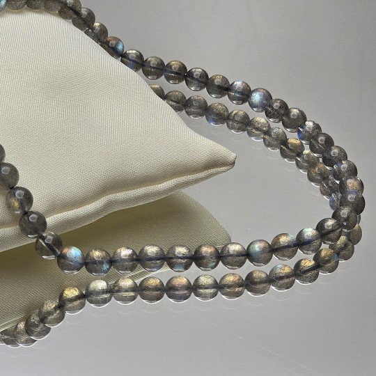 Filo di Labradorite Sferica ø 6/6,5 mm