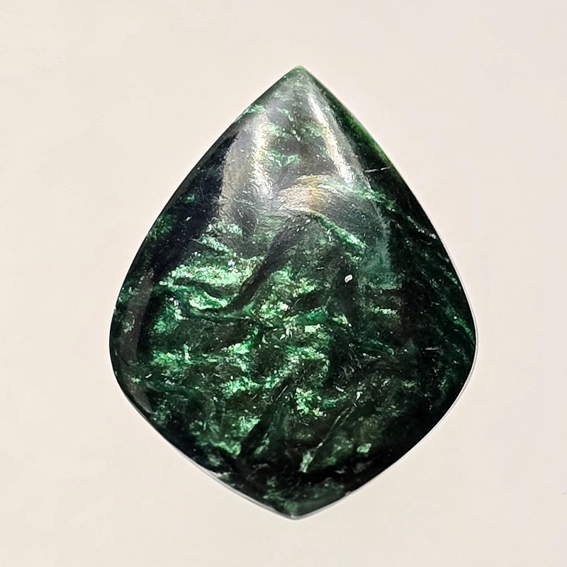 Pietra di Fuchsite Cabochon Fantasia 33,90 Ct.