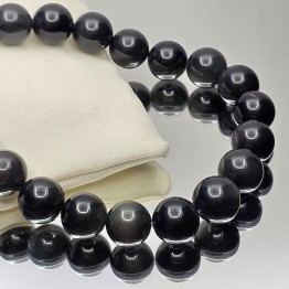 Filo di Ossidiana Arcobaleno ø 14 mm