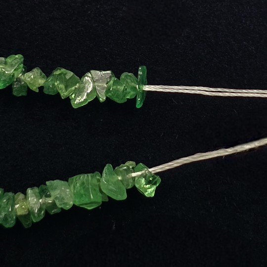 Filo di Tsavorite Taglio a Chips ø 1,5/4 mm