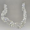 Strand of drum labradorite briolette Ø 3.5 / 4 mm