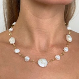 Collier di Multiperle Barocche
