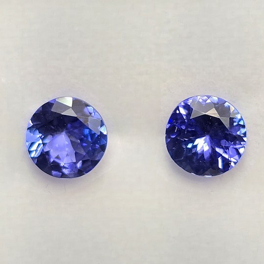 Coppia Pietre di Tanzanite 3,69 Ct.