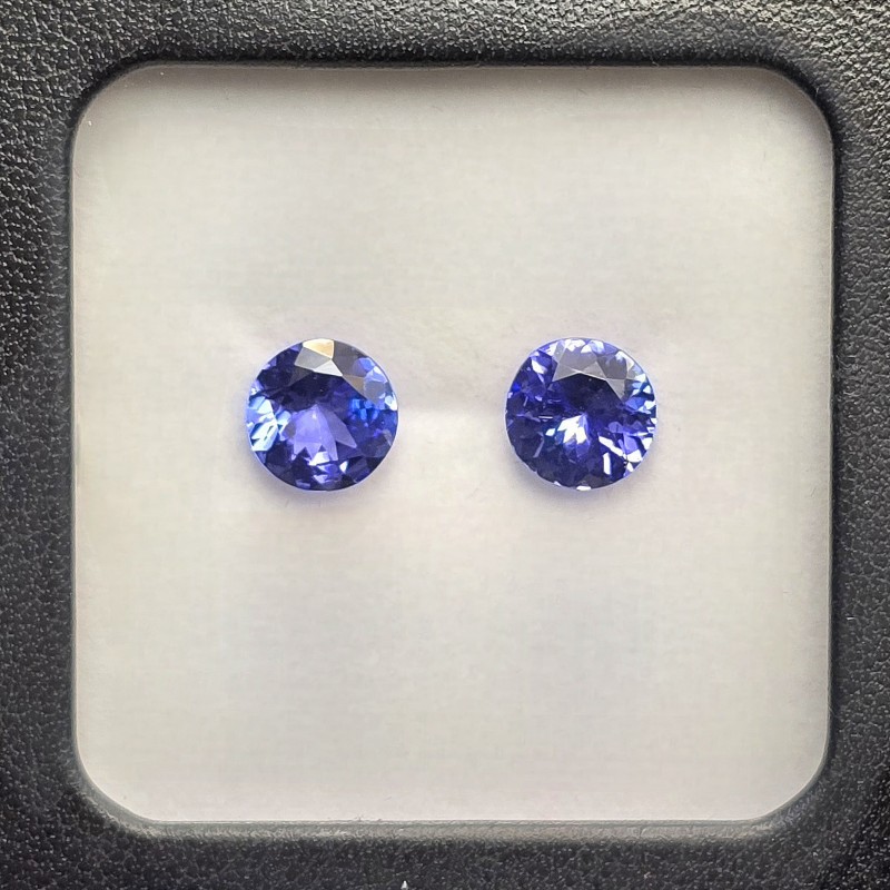 Coppia Pietre di Tanzanite 3,69 Ct.