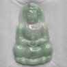 Gemstone With Giada Engravings with Buddha