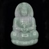 Gemstone With Giada Engravings with Buddha