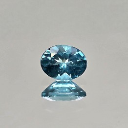 Pietra di Apatite Azzurra Ovale 1,71 Ct.