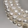 Strand of Pearl Baroque white Ø 10 / 11.5 mm