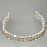 Strand of Pearl Baroque white Ø 10 / 11.5 mm