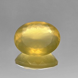 Pietra di Opale di Fuoco Giallo Ovale 14,54 Ct.