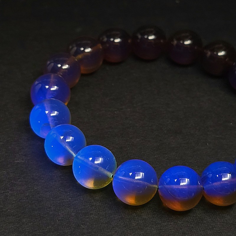 Bracelet with Amber Burmese Degradè