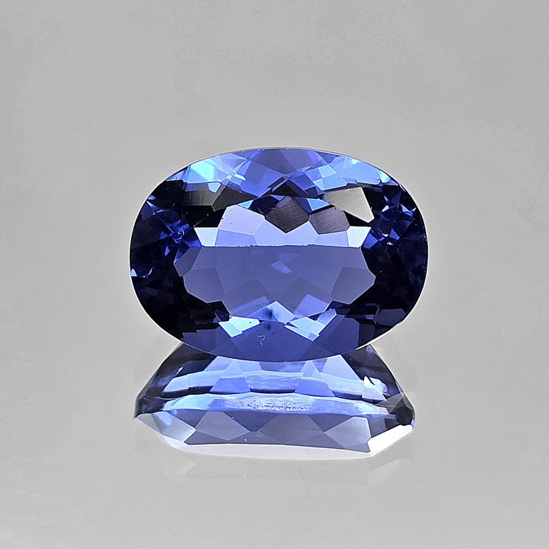 Pietra di Fluorite Blu Ovale 16,76 Ct.
