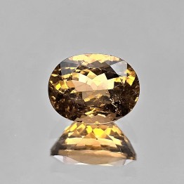 Pietra di Tormalina Giallo Intenso Ovale 4,51 Ct.