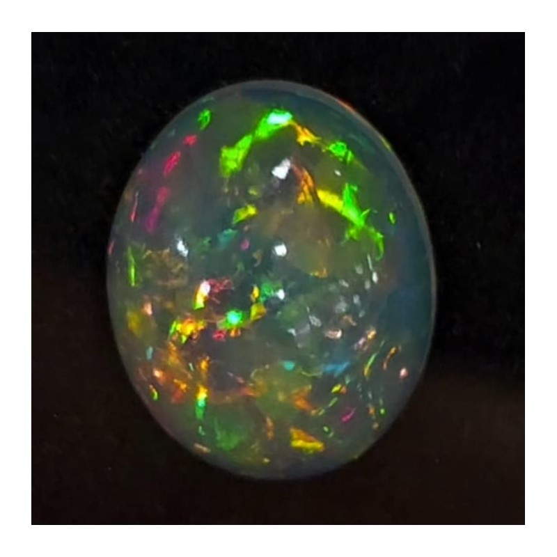 Pietra di Opale Etiope Cabochon Ovale 6,35 Ct.