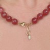 Collana di Quarzo con Alurgite Sferico ø 10 mm