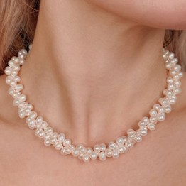 Torchon a 2 Fili di Perle a Goccia ø 5,5 mm