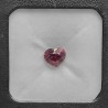 Pietra di Granato Rodolite a Cuore 3,75 Ct.