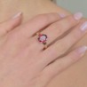 Anello con Granato Ovale 3,50 Ct.