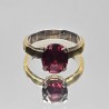Anello con Granato Ovale 3,50 Ct.