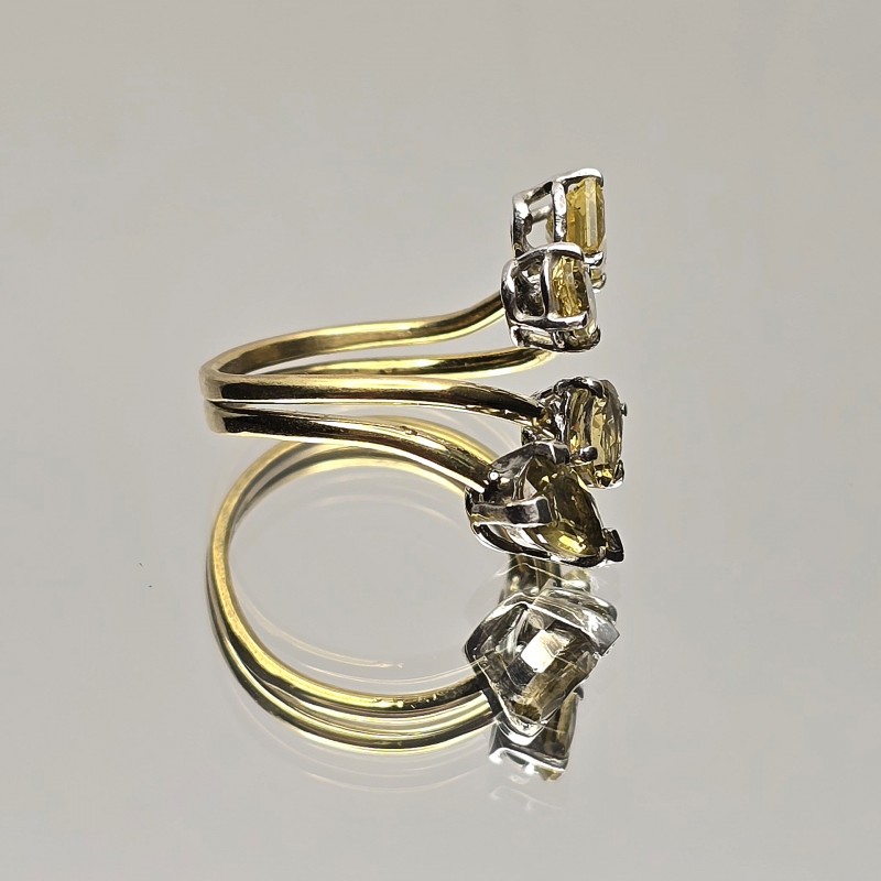 Anello con Eliodoro Multiforme 4,30 Ct.