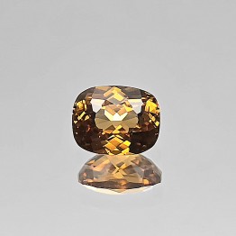Pietra di Zircone Giallo Intenso Rettangolare 2,78 Ct.