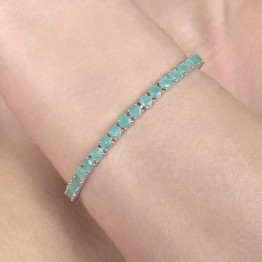 Emerald Tennis Bracelet
